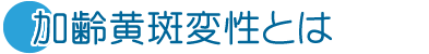 加齢黄斑変性とは